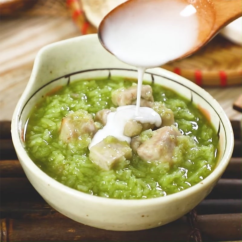 Thành phẩm Canh gà lá giang