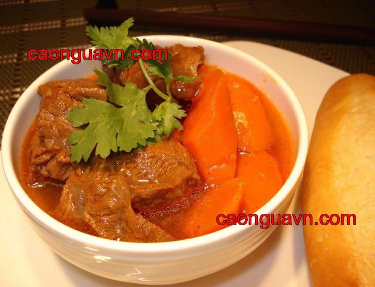 Thịt ngựa sốt vang