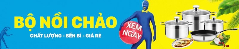 Banner giới thiệu bộ nồi chảo