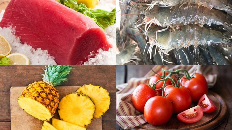 Hình ảnh các nguyên liệu để làm rau câu nước cốt dừa cà phê, bao gồm bột rau câu giòn, đường, nước cốt dừa, sữa đặc và cà phê hòa tan