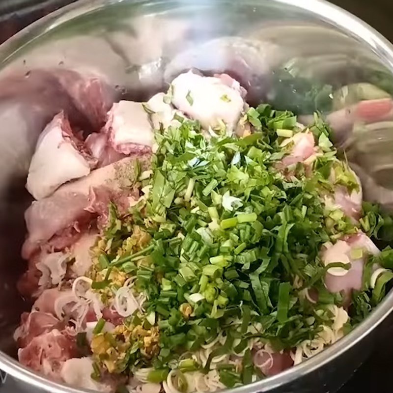 Thịt vịt đã thấm gia vị