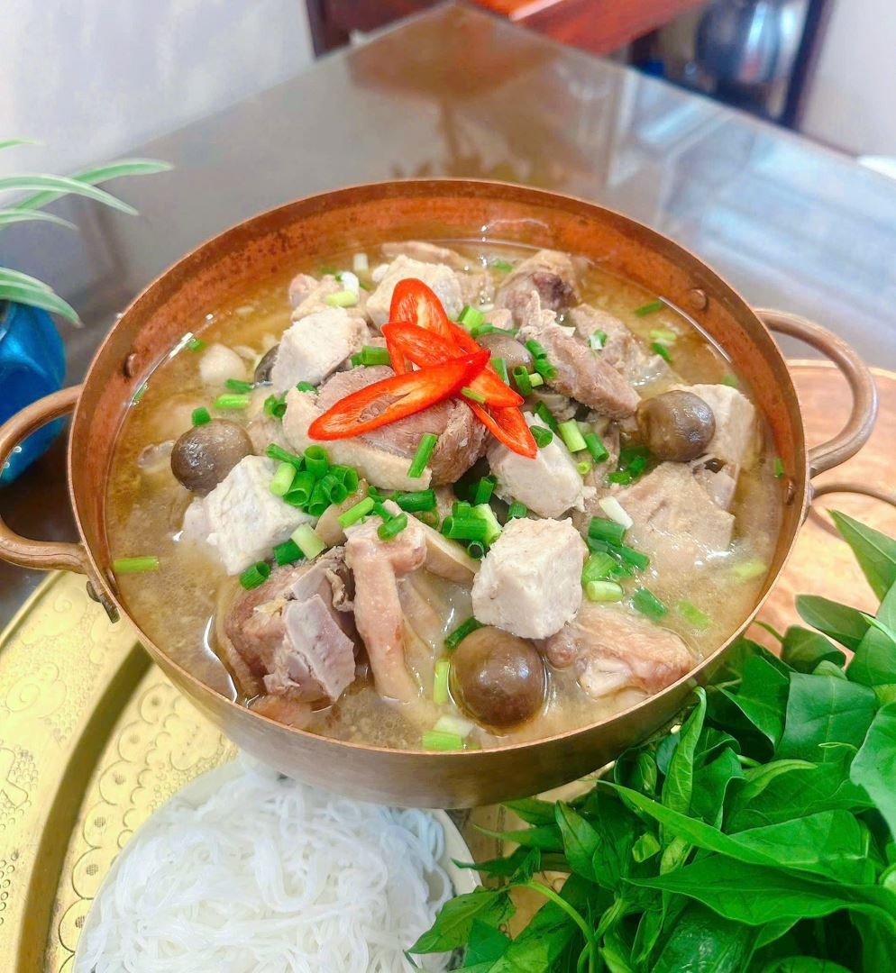 Thành phẩm món vịt nấu chao
