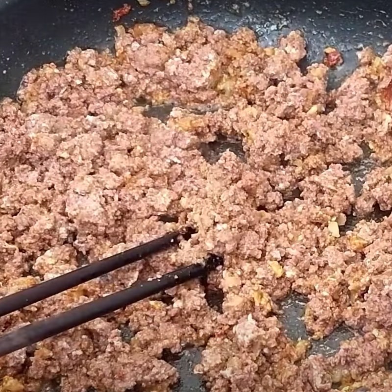 Xào thịt cua