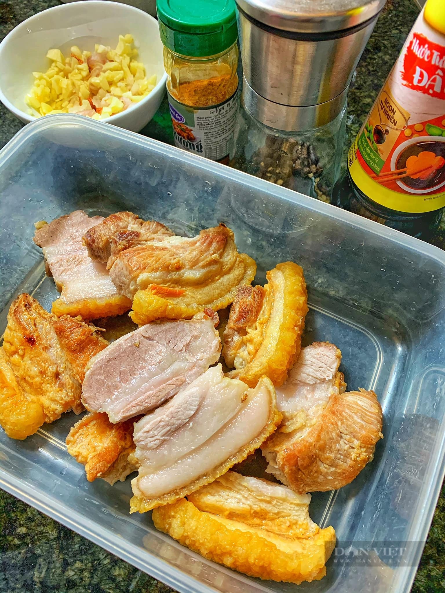 Cách nấu xôi thịt dẻo thơm, dai mềm như ý - Ảnh 3.