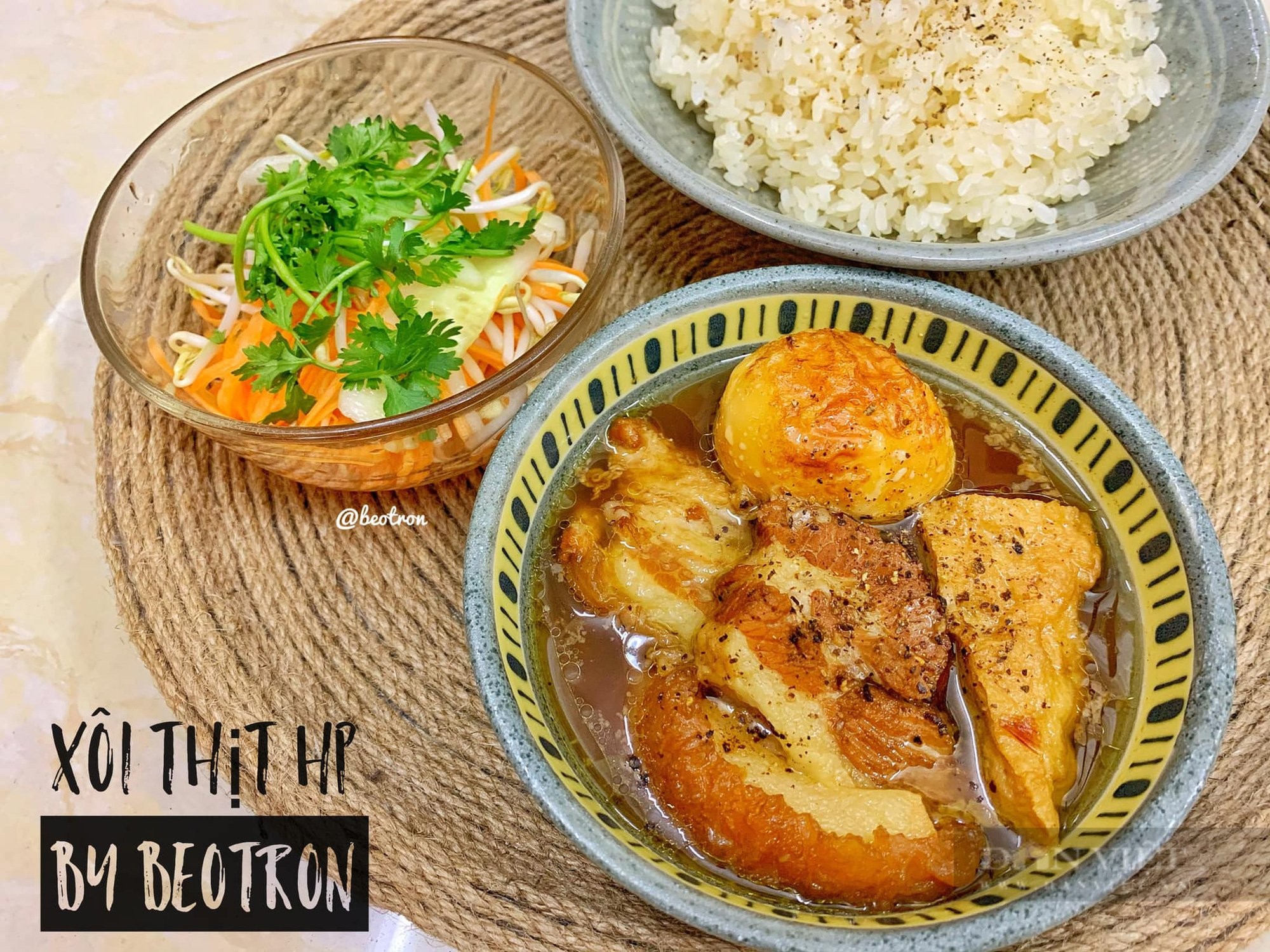 Cách nấu xôi thịt dẻo thơm, dai mềm như ý - Ảnh 5.