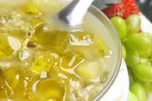 Chè nha đam đậu xanh giải nhiệt, thanh mát, là món chè ngon lành cho sức khỏe.