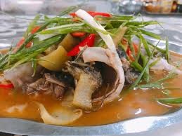 Thành phẩm món cá om dưa cải sau khi hoàn thành, hấp dẫn và bổ dưỡng