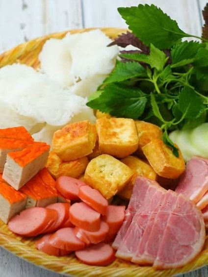 Cách trình bày mẹt bún đậu mắm tôm ngon mắt và thu hút
