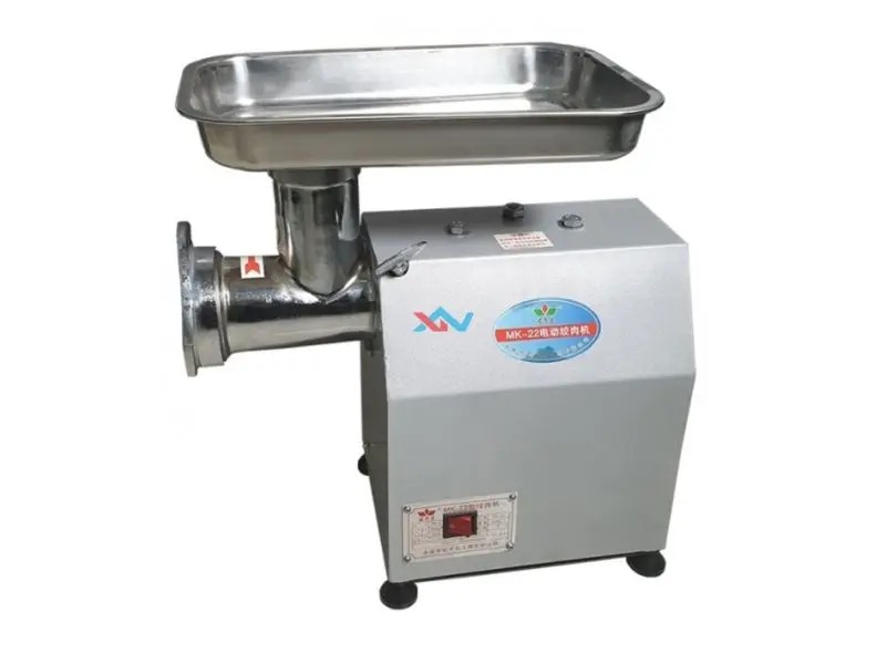 Máy xay thịt công nghiệp cỡ nhỏ phù hợp cho gia đình và kinh doanh cháo dinh dưỡng