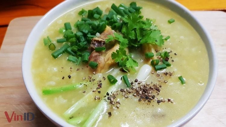 Món gà hầm đậu xanh bùi béo, đậm đà hương vị
