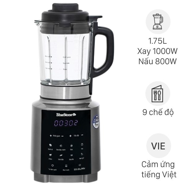Máy làm sữa hạt đa năng Bluestone BLB-6038 cao cấp, dễ sử dụng