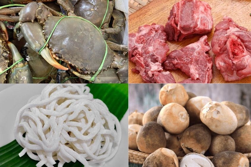 Tô bánh canh cua đầy đủ dinh dưỡng, minh họa một cách nấu bánh canh cho bé hấp dẫn