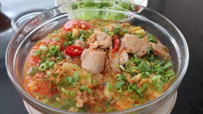 cách nấu bún cá ngừ quy nhơn – nấu nước dùng