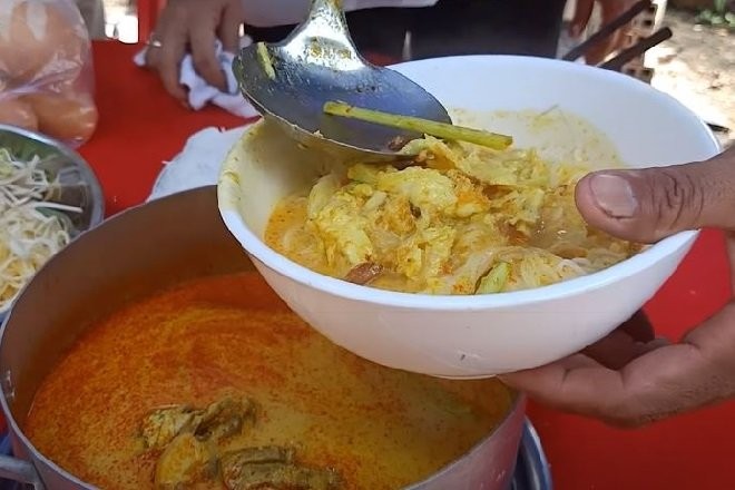 Cách nấu bún nước kèn dừa cá lóc Châu Đốc ngon chuẩn vị - Hình 5