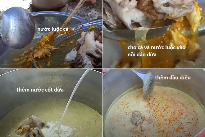 Cách nấu bún nước kèn dừa cá lóc Châu Đốc ngon chuẩn vị - Hình 4