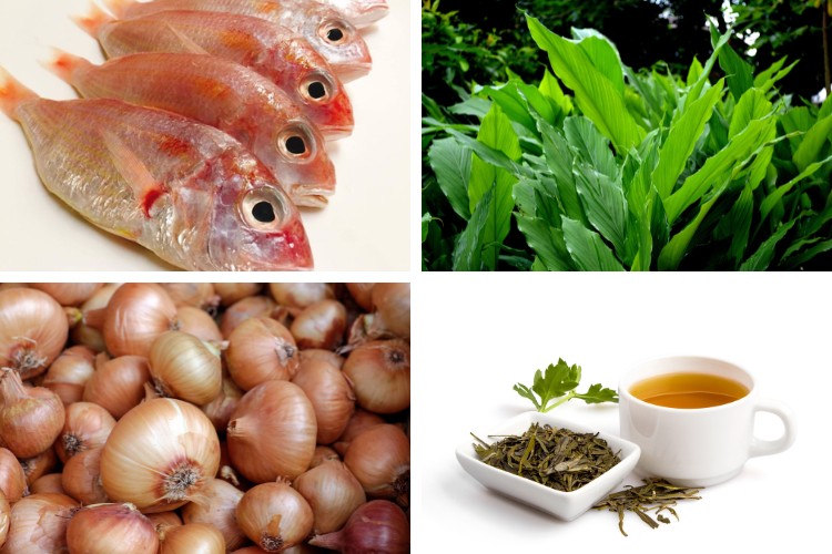 Nguyên liệu tươi ngon cho món cá kho lá nghệ đậm đà hương vị