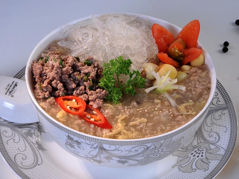 Bát cháo tổ yến thịt bằm cao cấp, bổ sung năng lượng tối đa cho người bệnh nặng