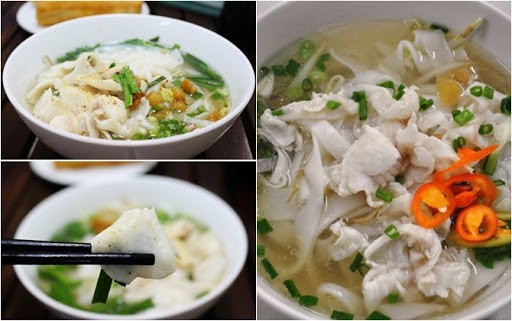 Tô hủ tiếu hải sản cá lóc nóng hổi, trình bày đẹp mắt, hấp dẫn thực khách.