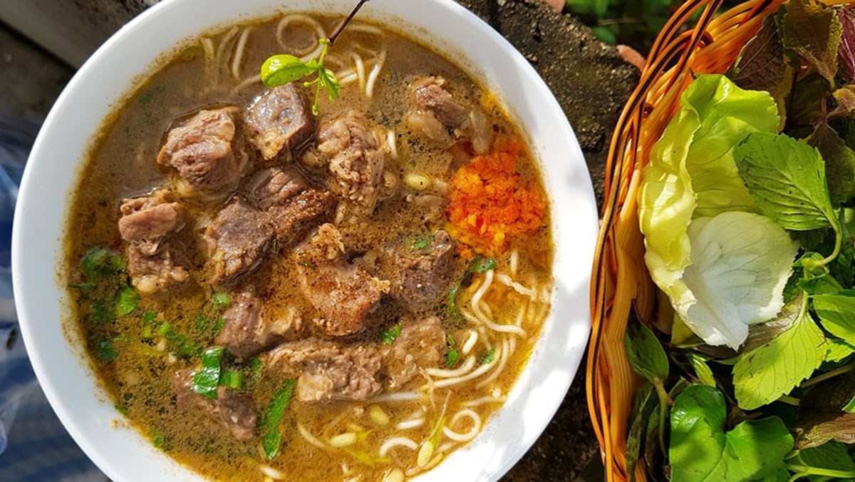 Mì thịt bò thành phẩm