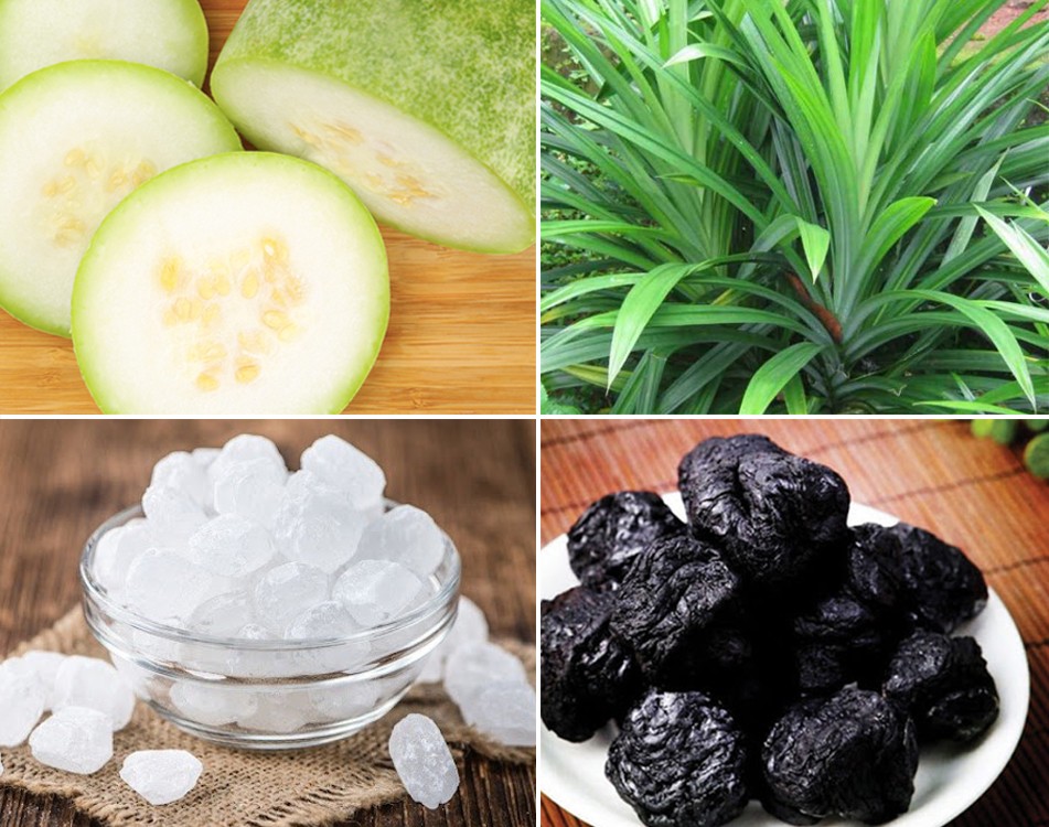 Nấu nước bí đao đơn giản cho làn da không mụn
