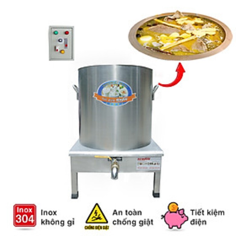 Nồi nấu phở bằng điện tiện dụng, đa dạng tính năng sử dụng