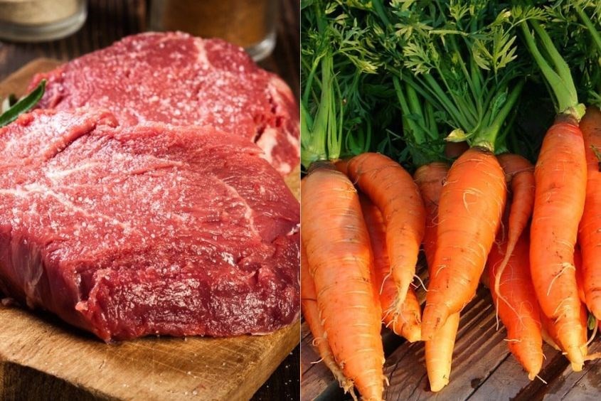 Món thịt bò hầm rau củ tổng hợp cho bé ăn dặm, hương vị tự nhiên