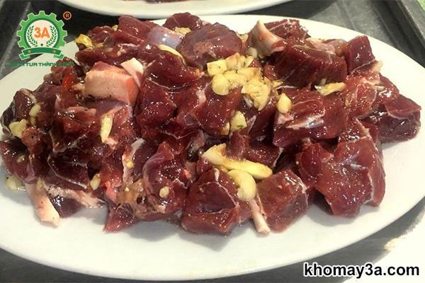 thịt trâu hầm đu đủ