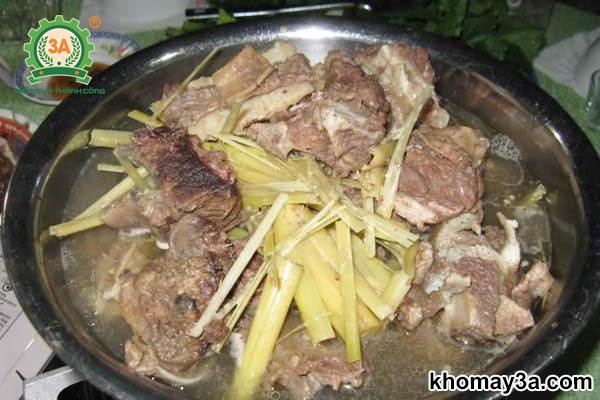 Thịt trâu hầm sả