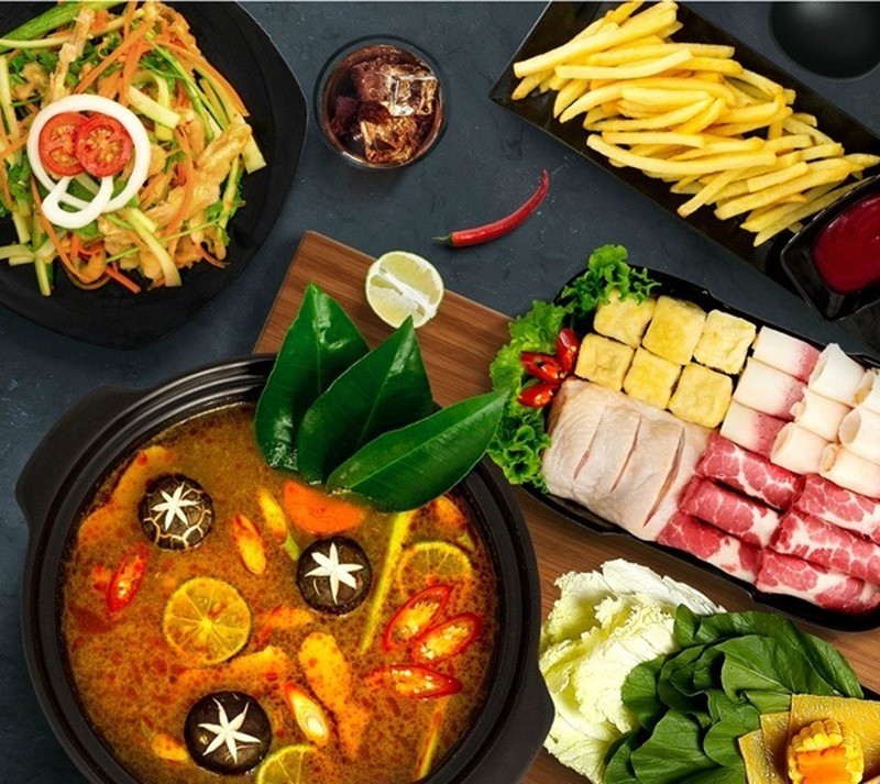 Bí quyết nấu lẩu hải sản ngon Tomyum