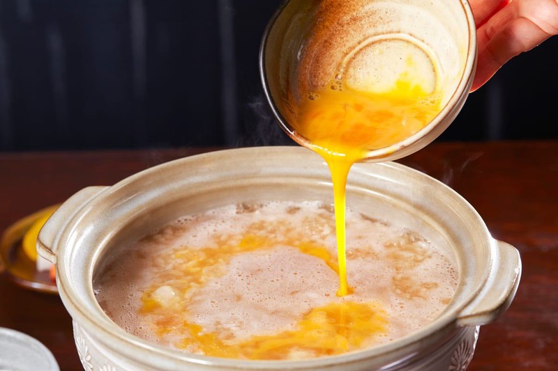 Cháo trứng gà hạt sen dinh dưỡng cho bé 7 tháng tuổi