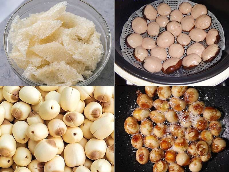 Món canh bóng hạt sen thanh mát, bổ dưỡng cho gia đình