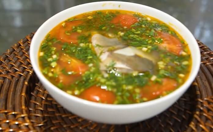 canh ca nau dam