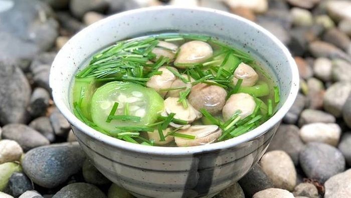 Canh mướp chay siêu thơm ngon, thanh đạm