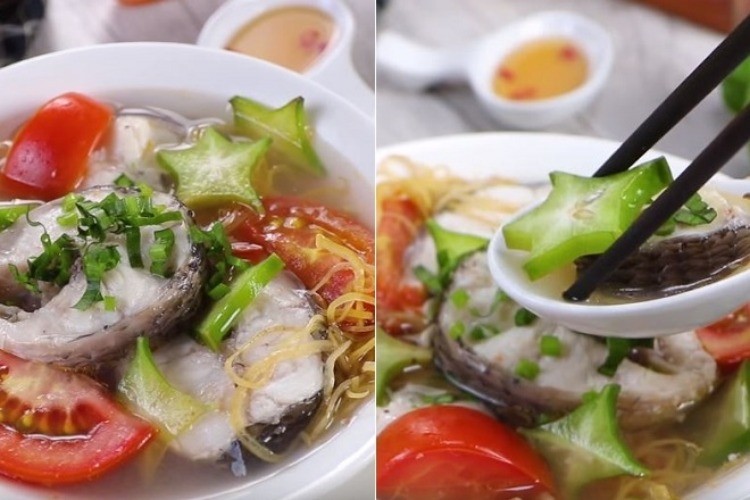 Tránh khuấy mạnh khi nấu để cá không bị nát