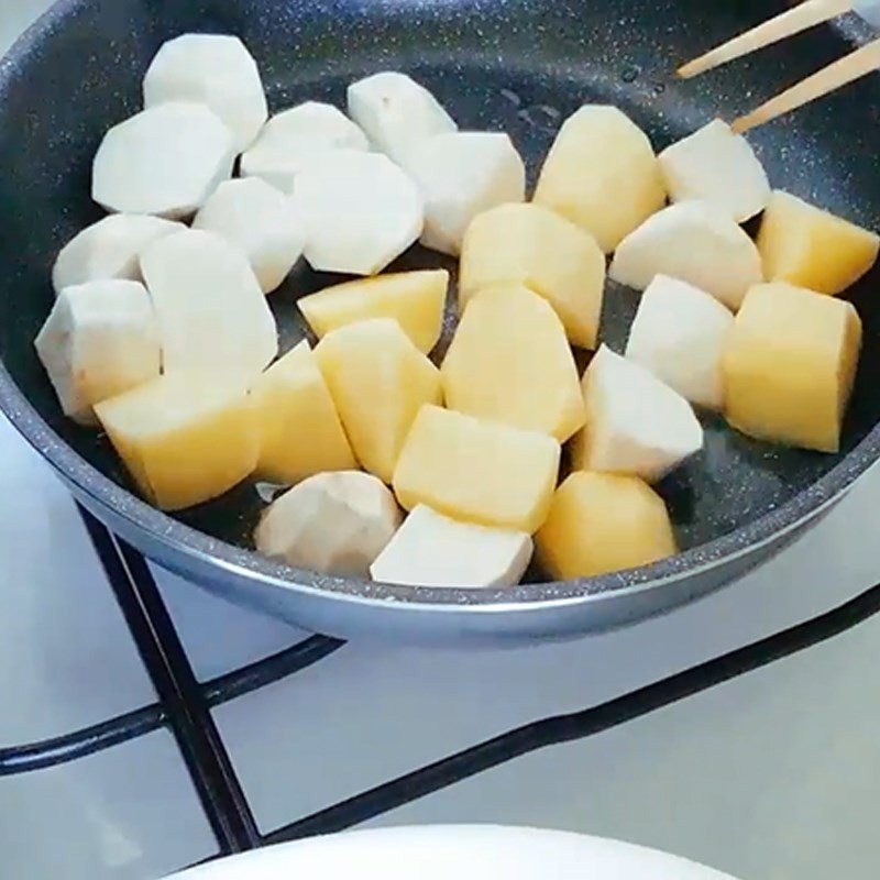 Chiên sơ khoai