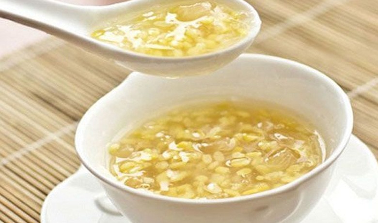 thành phẩm chè nha đam đậu xanh thanh mát