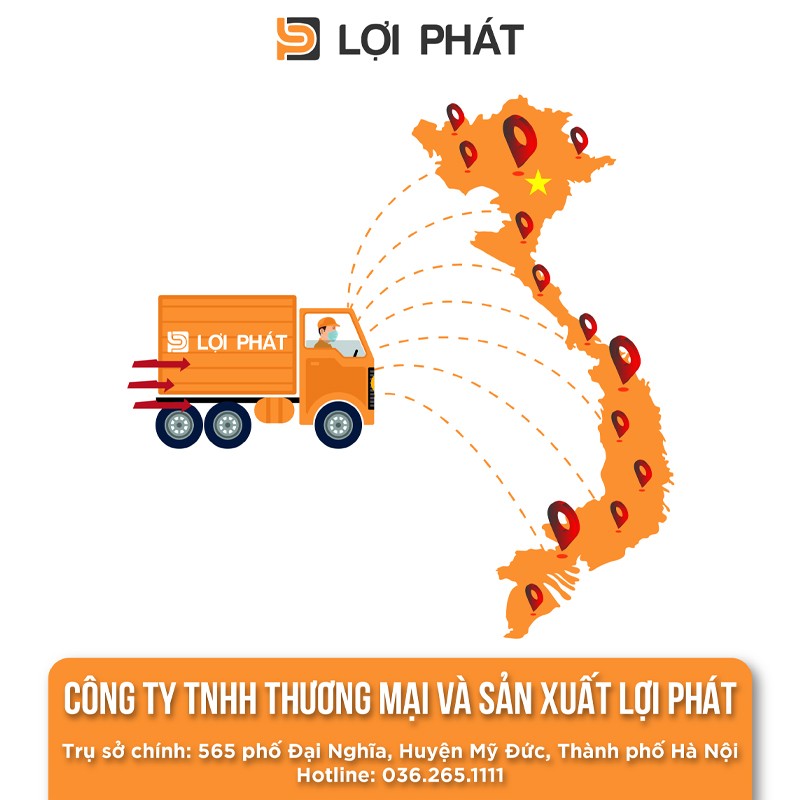Hệ thống cửa hàng và địa chỉ liên hệ của thương hiệu thiết bị nhà bếp LỢI PHÁT