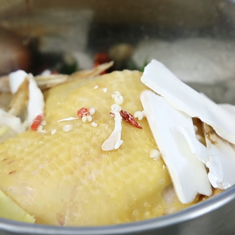 Hầm gà Gà hầm ngải cứu
