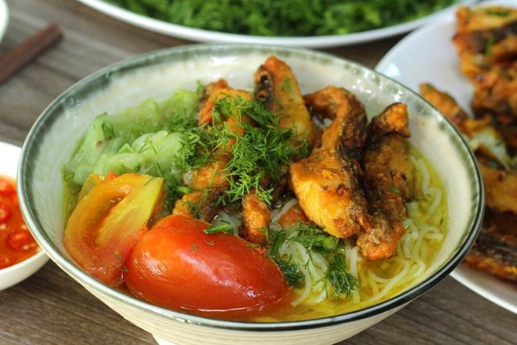 Học cách nấu bún cá rô đồng
