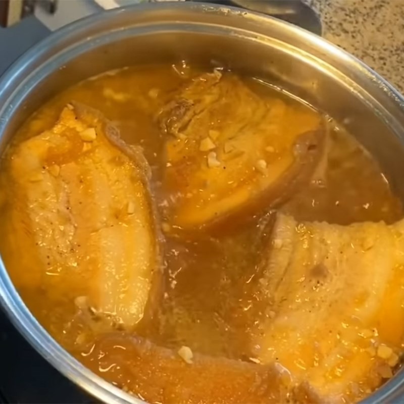 Bước 5 Kho thịt Xôi thịt kho tàu kiểu Bắc ăn kèm đồ chua