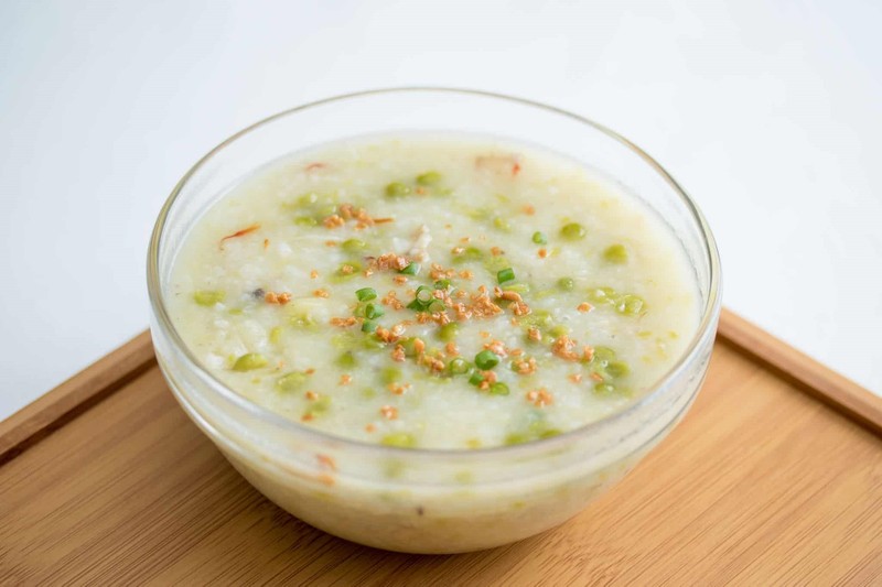 Món cháo gan heo đậu xanh giàu protein và sắt, hỗ trợ bé phát triển khỏe mạnh