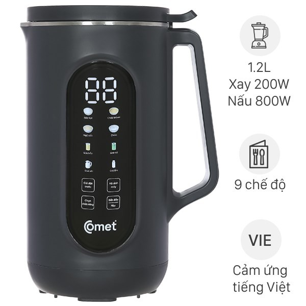 Máy làm sữa hạt đa năng Comet CM9216 giá cả phải chăng