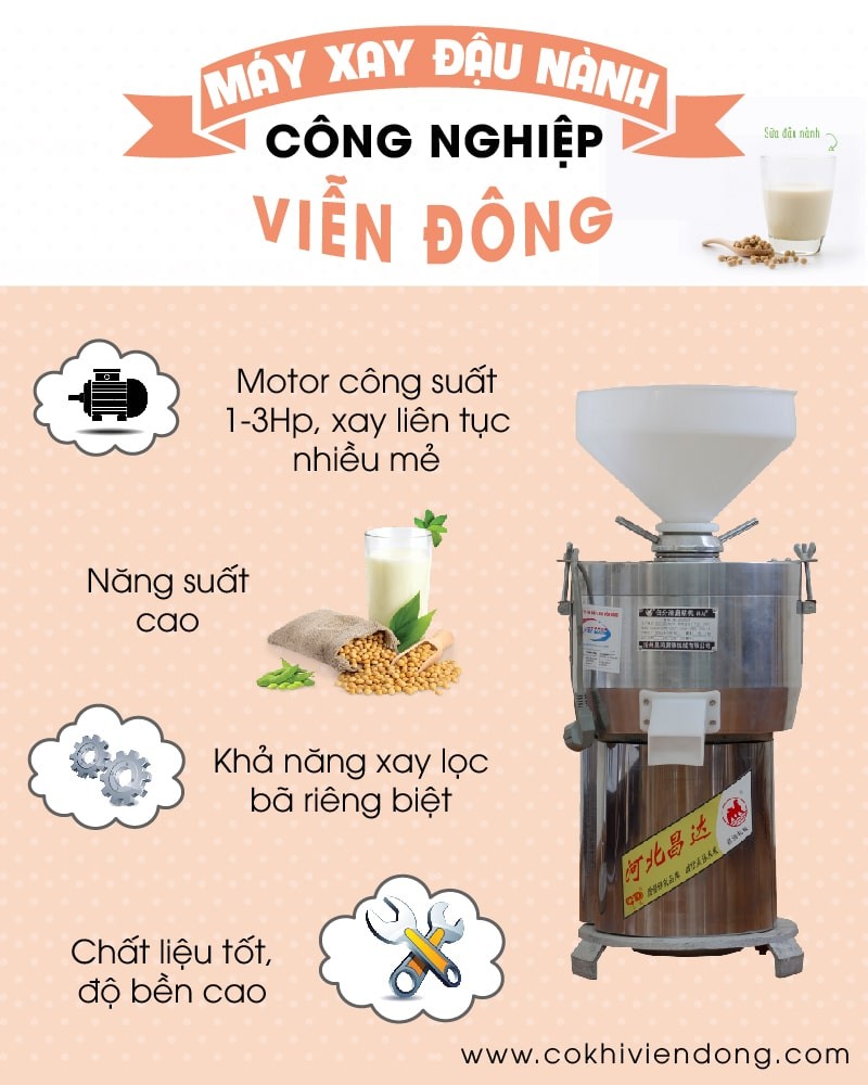 Máy xay ép công nghiệp chuyên dùng để chế biến sữa bắp số lượng lớn, phục vụ kinh doanh