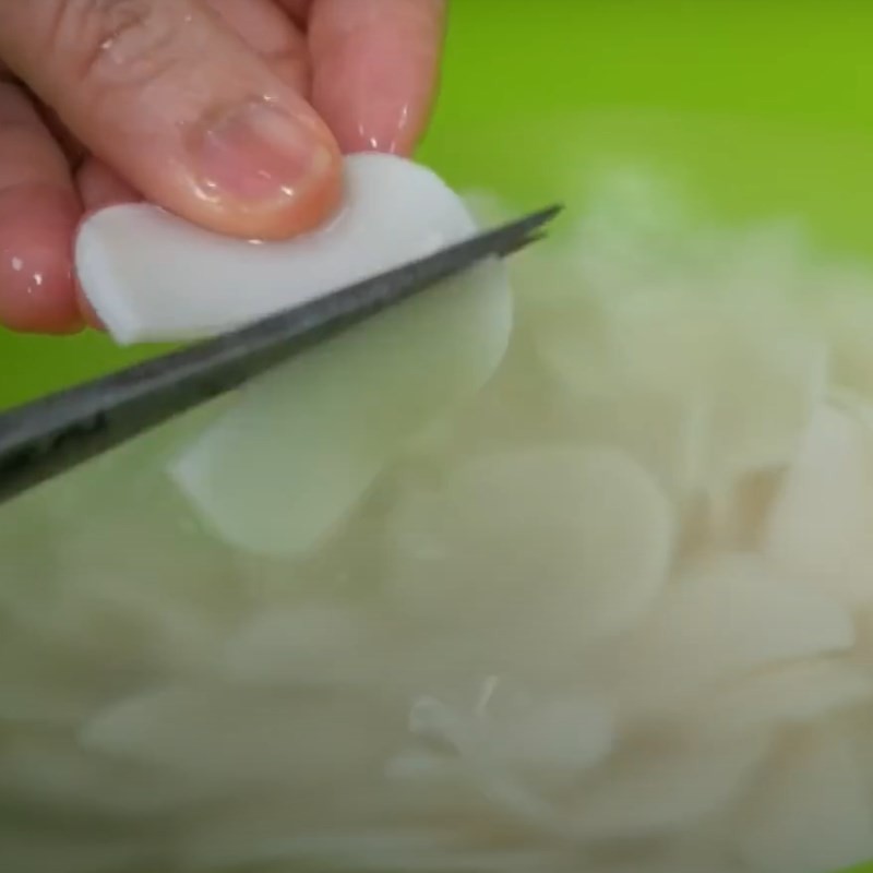 Ngâm bánh phồng tôm cách nấu canh bánh phồng tôm