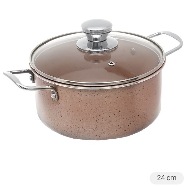 Nồi nhôm chống dính Hommy NE009-24 - dụng cụ nấu nước bún bò