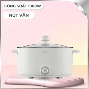 Nồi lẩu đa năng Aqua AQS-EP3Y 2.4 lít, nhỏ gọn cho cách nấu vịt nấu môn