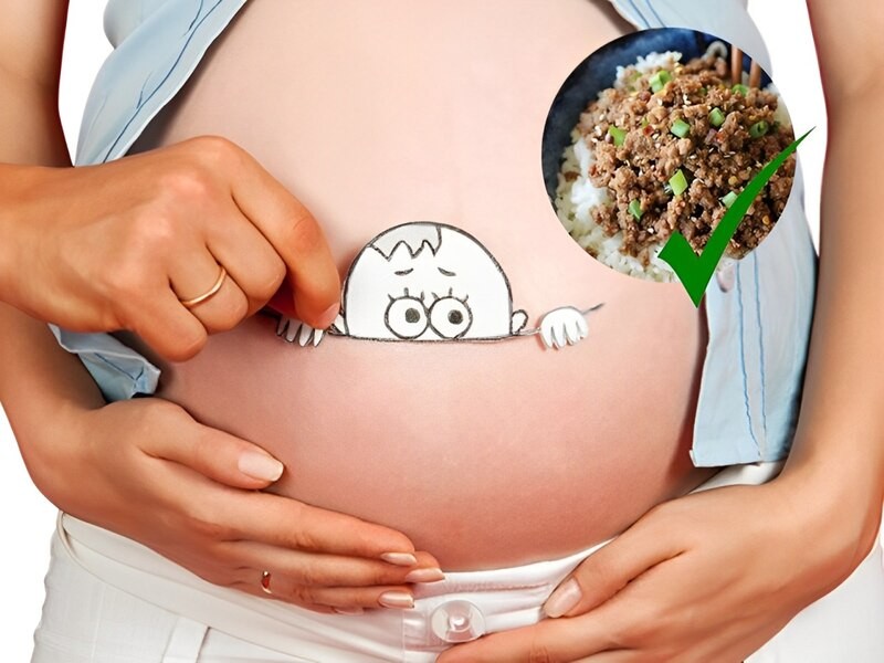 Phụ nữ sau sinh mổ ăn cháo thịt bò để phục hồi, thông tin về việc sinh mổ có cần kiêng thịt bò