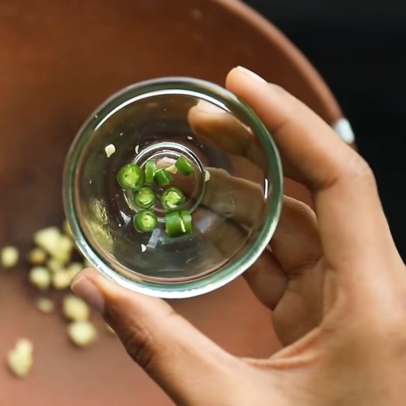 Sơ chế các nguyên liệu