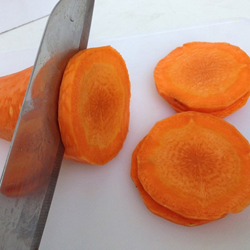 Sơ chế cà rốt tươi ngon