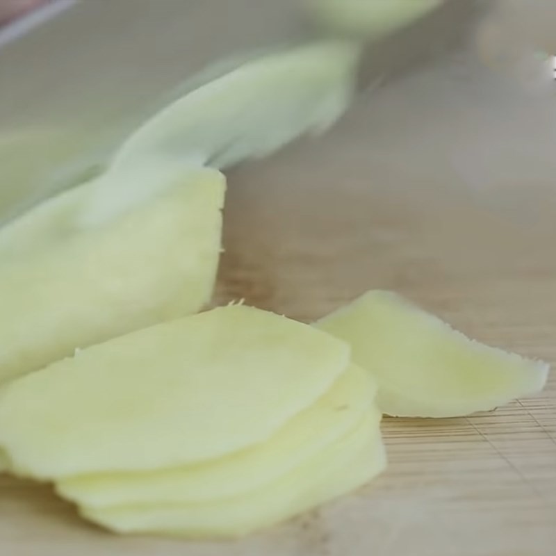 Khô mực đã ngâm mềm